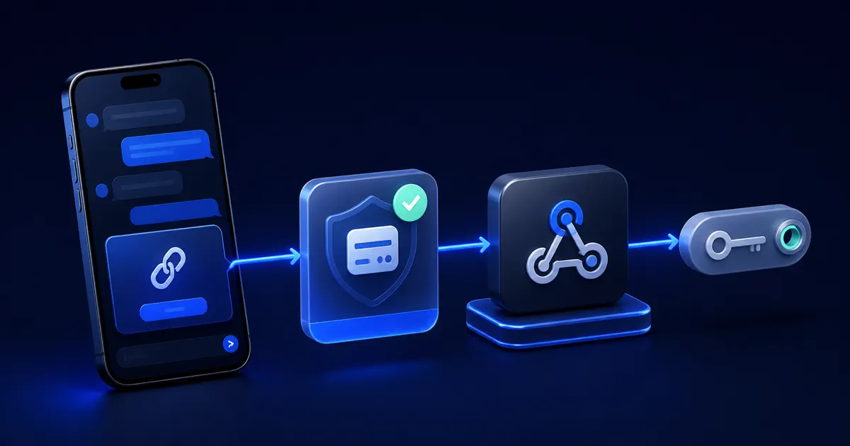 Схема оплаты в Telegram-боте: заказ на backend, ссылка в чате, подписанное событие и выдача товара